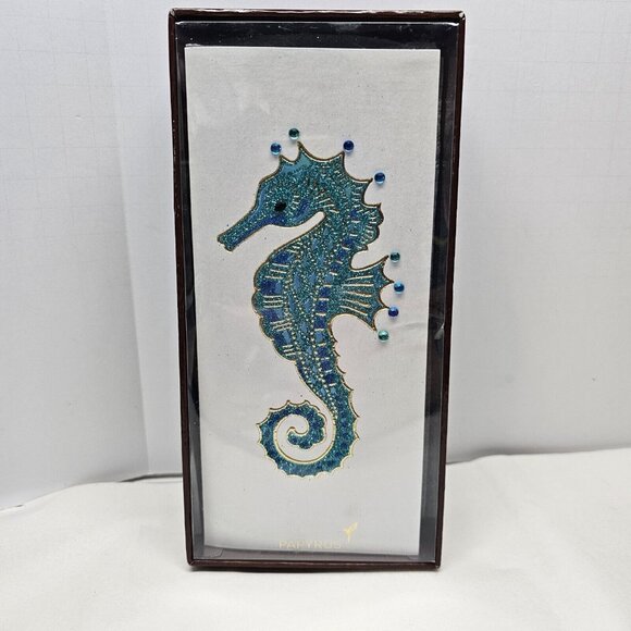 6 Papyrus Glitter Sea Horse Blank Greeting Note Cards, Envelopes, & Seals - Picture 6 of 6